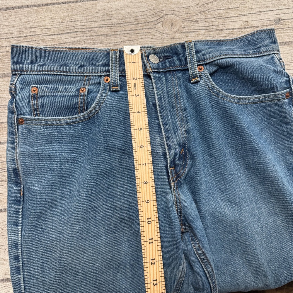 Levi's 550 Jeans Mens 30x32 Blue Denim Tapered Leg Relaxed High Rise Medium Wash - Picture 7 of 8
